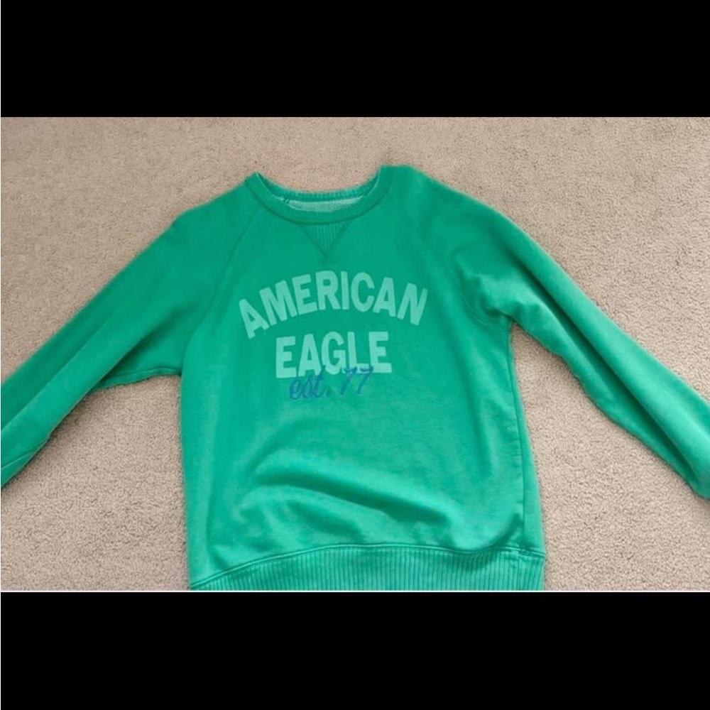 American Eagle Funday Graphic Raglan-Sleeve XXS